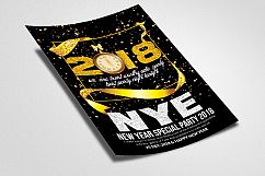 Happy New Year Party Flyer Product Image 3