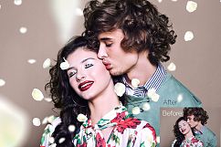 21 Rose Petal Photoshop Overlays Product Image 5