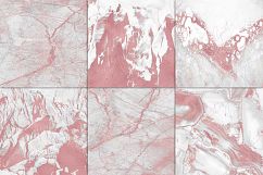Rose Gold Marble Digital Paper Product Image 2