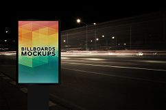 Billborad Mockups at Night Vol.3 Product Image 13