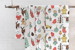 Christmas and Winter Vector clipart Winter elements Santa Product Image 5