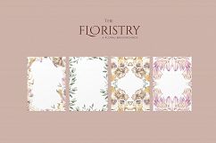 THE FLORISTRY floral collection - watercolor, line art, real Product Image 6