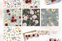 Burgundy Bouquets &amp; Animals Product Image 12