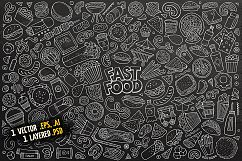 Fast Food Objects &amp; Elements Set Product Image 4