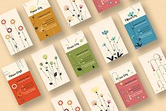 Flower Shop Business Card Templates Product Image 2