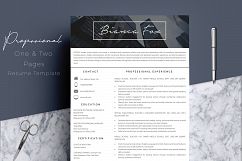 Professional Microsoft Word Resume Template Product Image 1