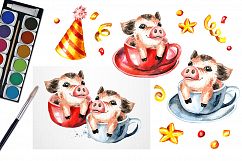Mini Pig. Happy Birthday collection Product Image 2