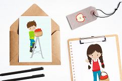 Apple Time Fun graphics and illustrations Product Image 4