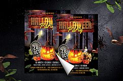 HALLOWEEN PARTY FLYER Product Image 3