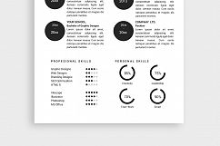 Baller Simple Resume / CV Product Image 2