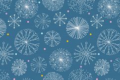 Snowflakes.Winter pattern. Product Image 5