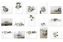 Spring styled stock photo&#039;s, mint green pumpkin home Product Image 5