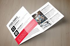 Business Square Trifold Brochure Product Image 2