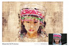 Mixed Art 2 Photoshop Action Product Image 14
