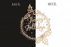 Gold Christmas. Product Image 3
