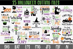 Halloween SVG Bundle with 25 SVG PNG DXF EPS JPG Cut Files Product Image 1