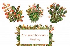 Autumn Forest - Watercolor Clip Art Set Product Image 2