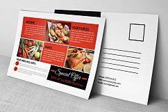 Restaurant Postcard Template Product Image 3