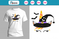 Halloween Unicorn svg, Halloween svg, Unicorn svg, svg file Product Image 1