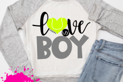 Love My Boy - Tennis SVG Product Image 2