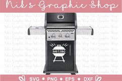 BBQ SVG, Dads bbq, Grandpas BBQ, bbq svgs, bbq cut files Product Image 2