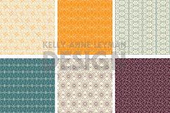 Swirl Digital Paper, Seamless pattern, Scrapbook paper Product Image 3