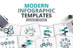 Modern infographic templates Product Image 1