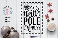 North Pole Express Delivery / From Santa Christmas Cut Files Product Image 2