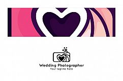 Wedding Photographer - Creative Abstract Stock Logo Template for Photo Studio Product Image 3