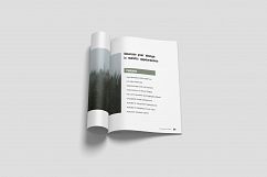 US Letter Brochure Mockup Product Image 11