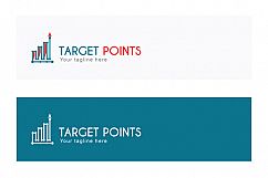 Target Points - Statistics Analysis Stock Logo Template for Company &amp; Business Growth  Product Image 2