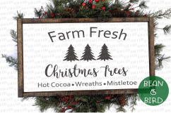 Vintage Farm Fresh Christmas Tree Product Image 1