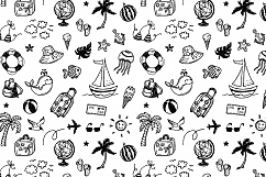 Summer doodles + patterns Product Image 3