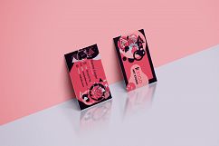 Memphis Style Business Cards Product Image 5