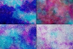 Galaxy Glitter Digital Paper Product Image 2