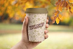 Paper Coffee Cup Mockup Product Image 1