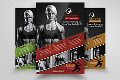 Body Fitness Club Flyer Template Product Image 1