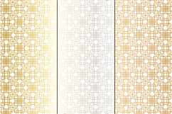 Metallic Fretwork Patterns Product Image 2