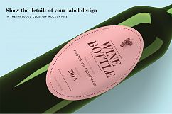 Wine Mockup Set - Photoshop PSD Product Image 10