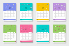 2019 Doodle Printable Calendar Product Image 5
