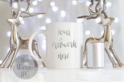 4 Christmas Mug Mockups Product Image 5