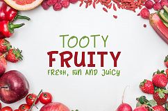 Tooty Fruity - Font Duo Product Image 1