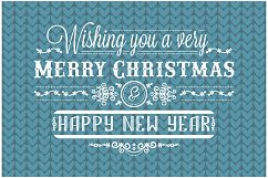 Christmas decorations. Bundle. Xmas characters &amp; decorative elements. Clipart &amp; Lettering. EPS, AI, JPEG, PNG. Product Image 9