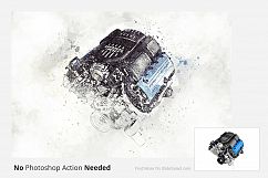 Tech Sketch Art Photoshop Mock-ups Product Image 6