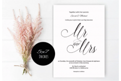 Wedding Invitation Template Product Image 1