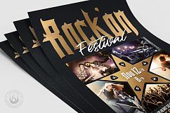 Rock Festival Flyer Template V4 Product Image 5