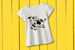 Cute Cow SVG Design Product Image 2
