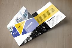 Professional Square Business Trifold Brochure Product Image 3