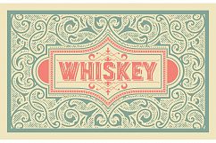 Pack of 4 vintage labels Product Image 2
