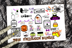 Halloween, SVG bundle, DXF, Clipart, trick or treat svg Product Image 1